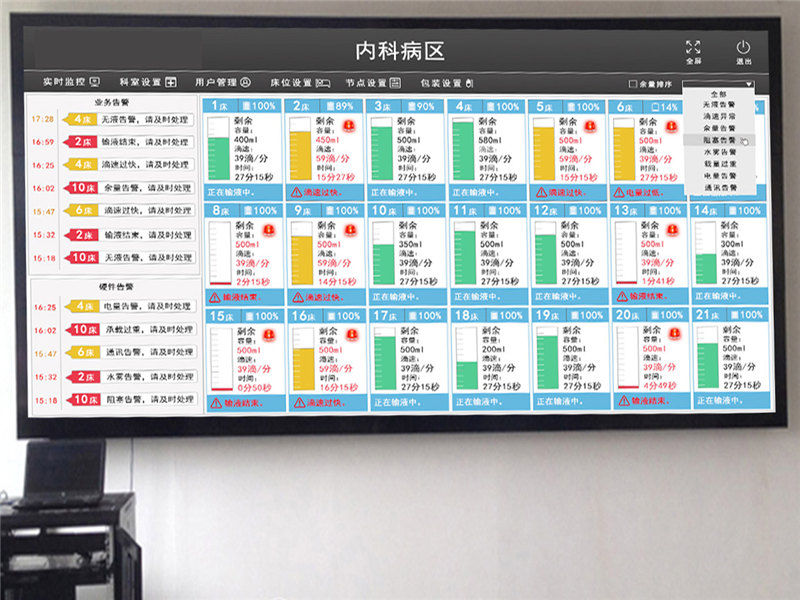 智能打點滴監護系統在線聯網應用方案001