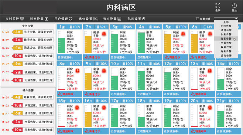 智能打點滴監護系統在線聯網應用方案003