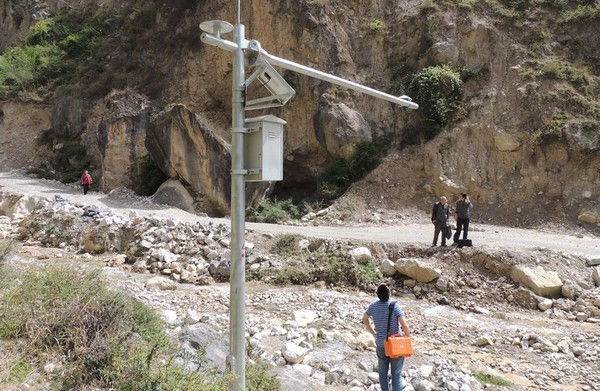 無線組網地質監測泥土松散系數