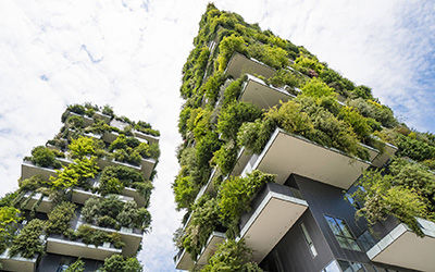 綠色建筑智慧灌溉智慧園林綠化二氧化碳水平自動調節通風