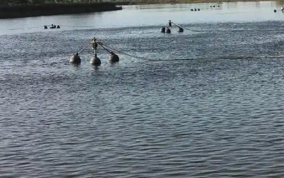 科技養魚水質溶解氧監測增氧機智能控制
